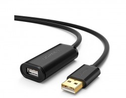 Cáp USB nối dài 15m có chíp khuếch đại chính hãng Ugreen 10323