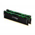 Ram Desktop Kingston Fury Renegade RGB (KF432C16RB1AK2/32) 32GB (2x16GB) DDR4 3200Mhz