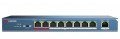 Switch mạng 8 cổng PoE 100M, 1 cổng uplink 10/100M , Layer 2 Hikvision DS-3E0109P-E(C)
