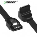 Ugreen 30796 0.5M màu Đen Cáp truyền dữ liệu SATA 3.0 cao cấp US217