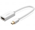 Cáp chuyển đổi Mini Displayport, thunderbolt sang HDMI âm Ugreen 10460 (màu trắng)