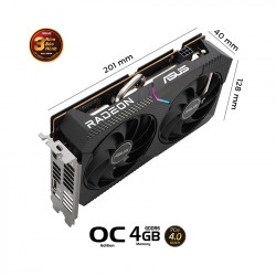 Card màn hình Asus DUAL-RX 6500 XT-O4G