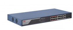 Switch mạng thông minh 16 cổng PoE HIKVISION DS-3E1318P-EI/M