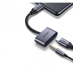 Cáp USB-C to Audio 3.5mm Hỗ Trợ Cổng Sạc Cao Cấp Ugreen 50596