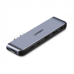 CÁP CHUYỂN USB-C SANG HDMI+3 USB 3.0 + USB-C + PD UGREEN (50963)