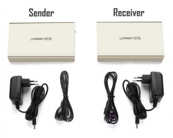 Thiết bị phát tín hiệu HDMI 120M qua cáp mạng RJ45 Cat5e/Cat6 Ugreen 40280 (Sender)