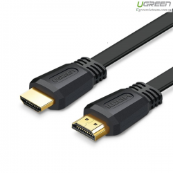 Cáp HDMI 2.0 dẹt dài 3m hỗ trợ 4K@60MHz chính hãng Ugreen 50820 cao cấp