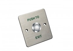Nút Exit: Mạt hợp kim nhôm, nút bấm thép HIKVISION DS-K7P01-2