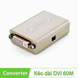 Bộ khuyếch đại DVI to DVI 60m Ugreen 40266 hỗ trợ Full HD 1080p