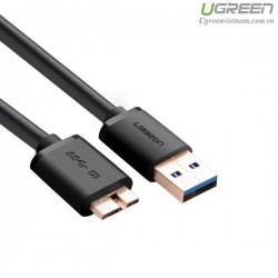 Dây cáp USB 3.0 sang Micro B dài 1m chính hãng Ugreen 10841 cao cấp
